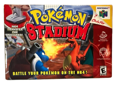 Pokémon Pokemon Stadium N64 Transfer Pak Included