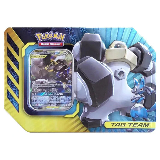 Pokémon Pokemon: Power Partnerships Lucario & Melmetal GX Tag Team Tin (Sealed)