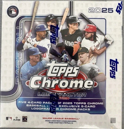 Baseball Topps 2025 Topps Chrome Logofractor Baseball 20 Box Case