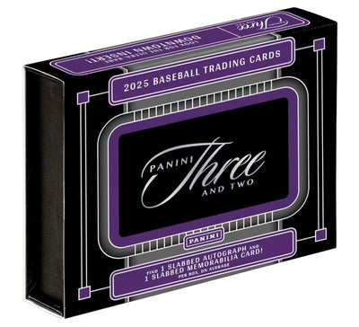 Baseball Panini 2025 Panini Baseball Three And Two Hobby Box