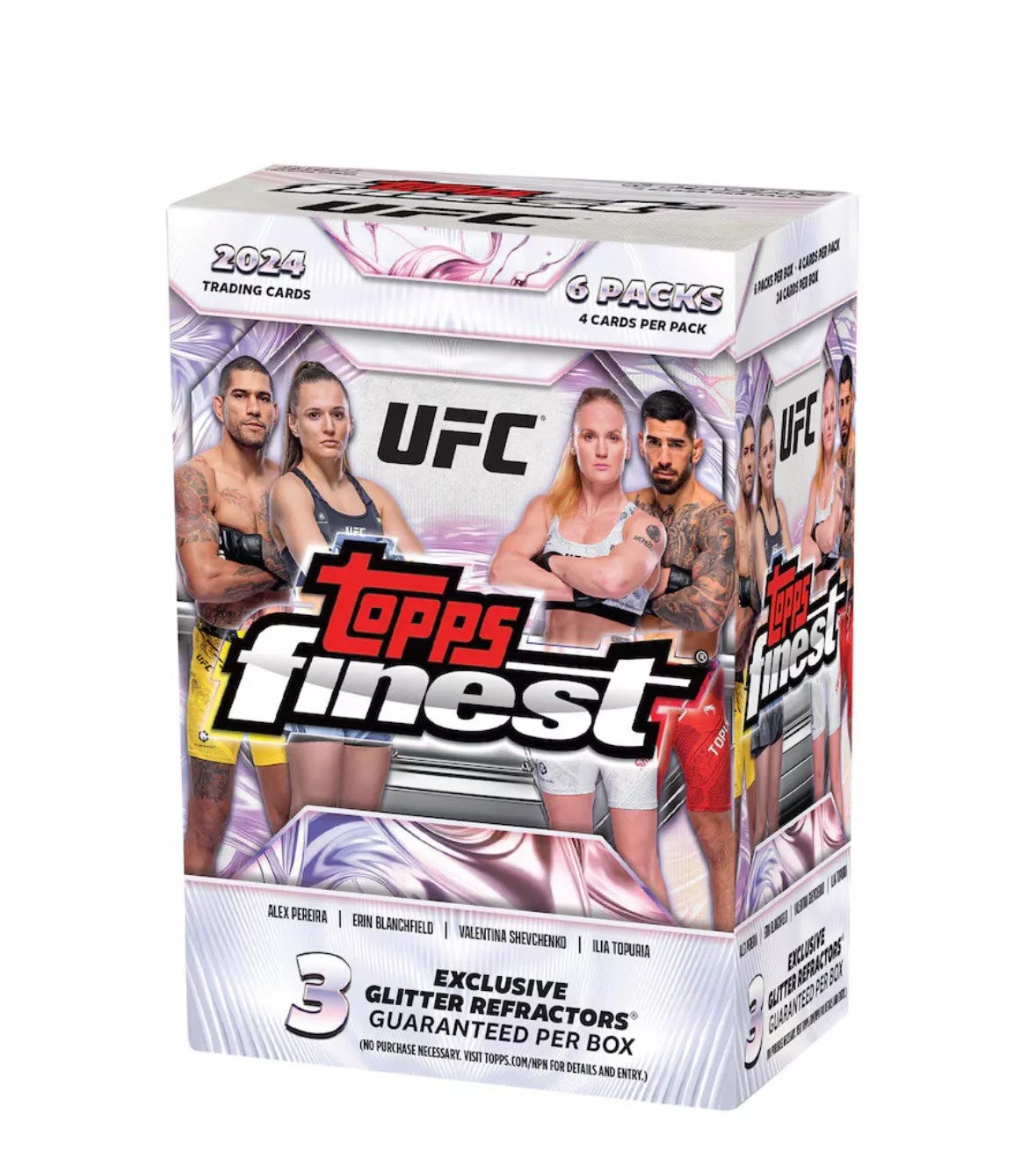 UFC MMA Topps 2024 Topps Finest UFC Blaster 40 Box Case