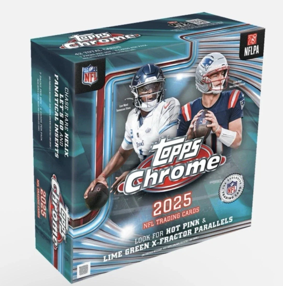 Football Topps 2025 Topps Chrome Football Mega Box 20 Box Case