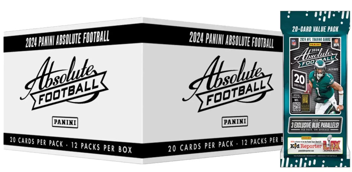 Sports Panini 2024 Panini Absolute Football Fat Pack 20 Box Case