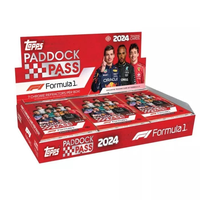 Racing Topps 2024 Topps Paddock Pass Formula 1 Racing Hobby Box