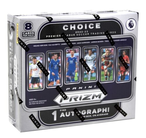 Soccer Panini 2022-23 Panini Prizm Premier League Soccer Choice 20 Box Case