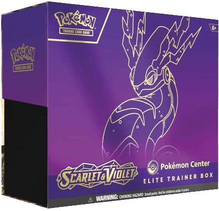 Scarlet & Violet Miraidon Pokémon Center Elite Trainer Box