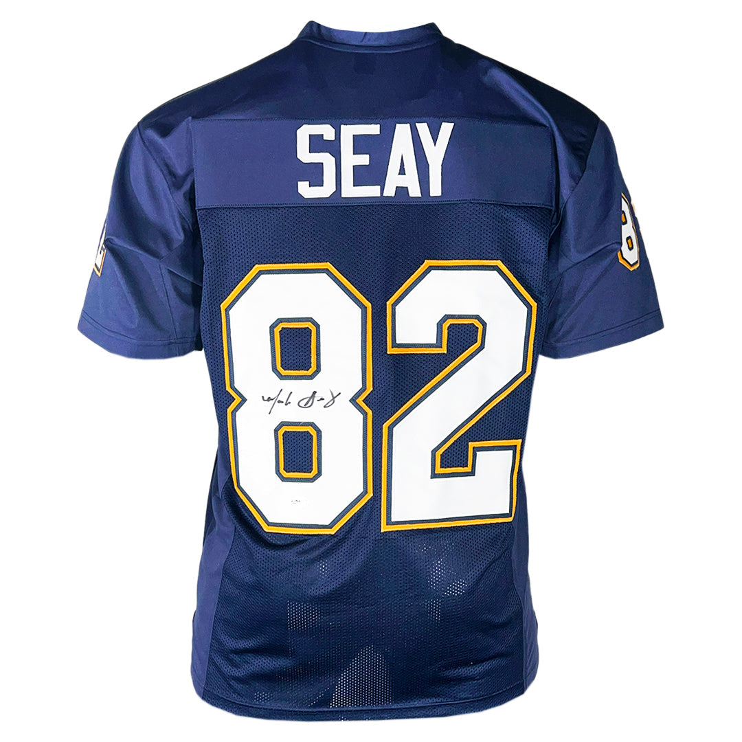 Mark Seay Signed San Diego Navy Football Jersey (Jsa)