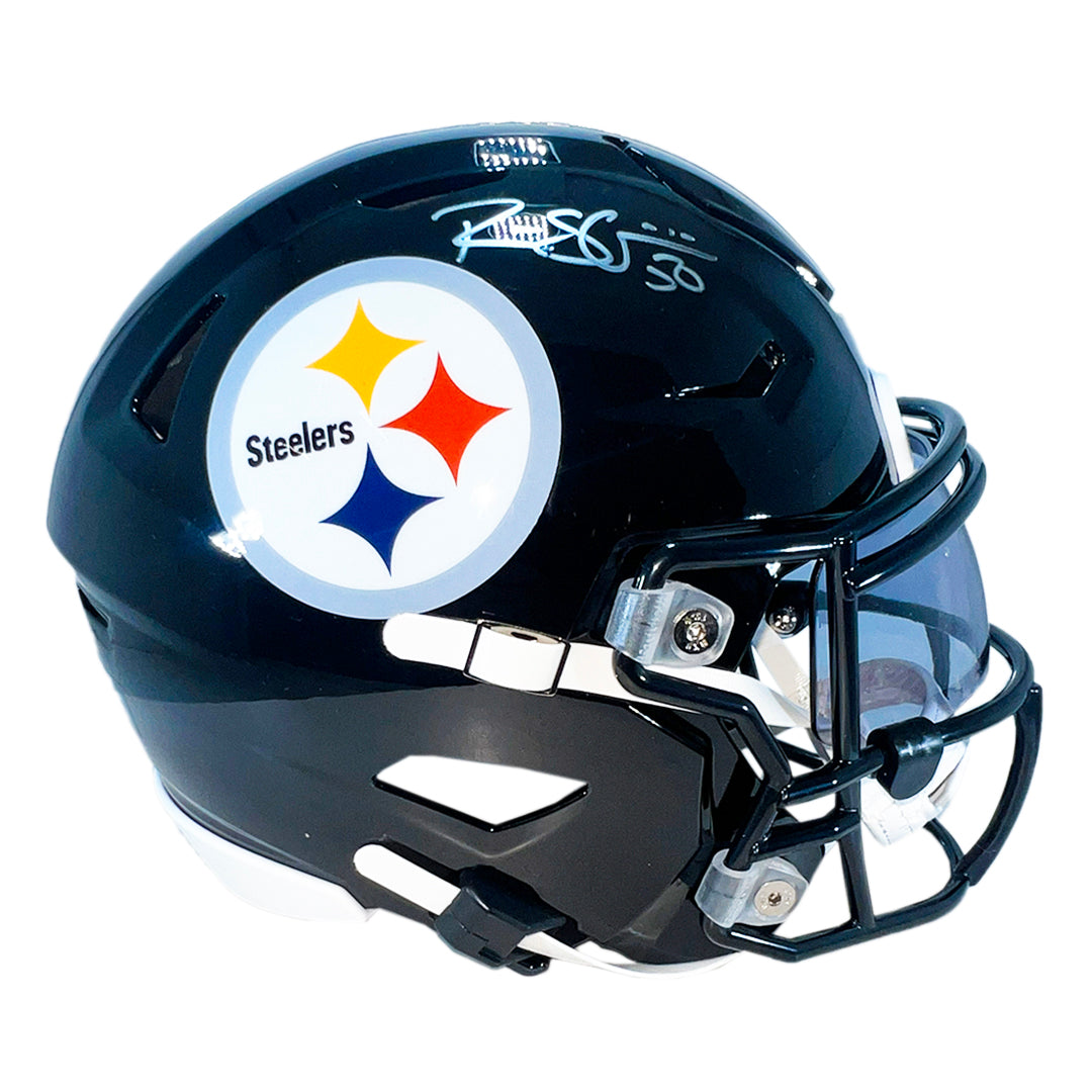 Ryan Shazier Signed Pittsburgh Steelers Midi Speedflex Mini Football Helmet (Jsa)
