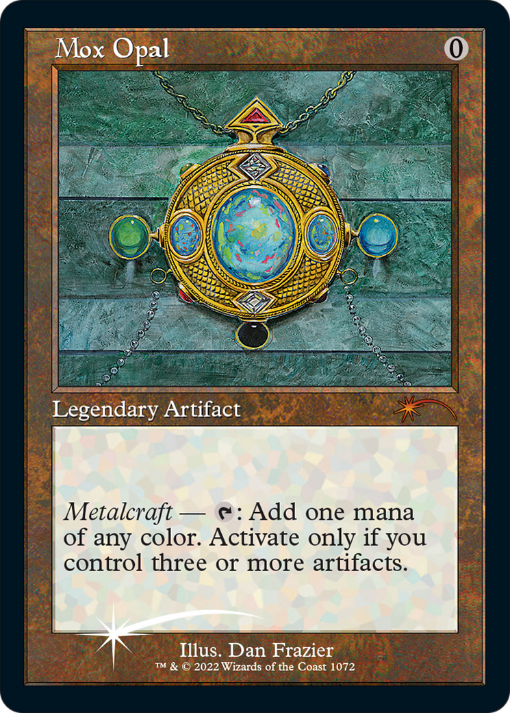 Magic The Gathering Mox Opal (Foil Etched) - Secret Lair Drop (Sld)