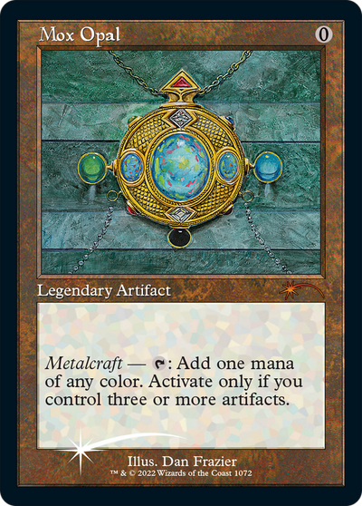 Magic The Gathering Mox Opal (Foil Etched) - Secret Lair Drop (Sld)