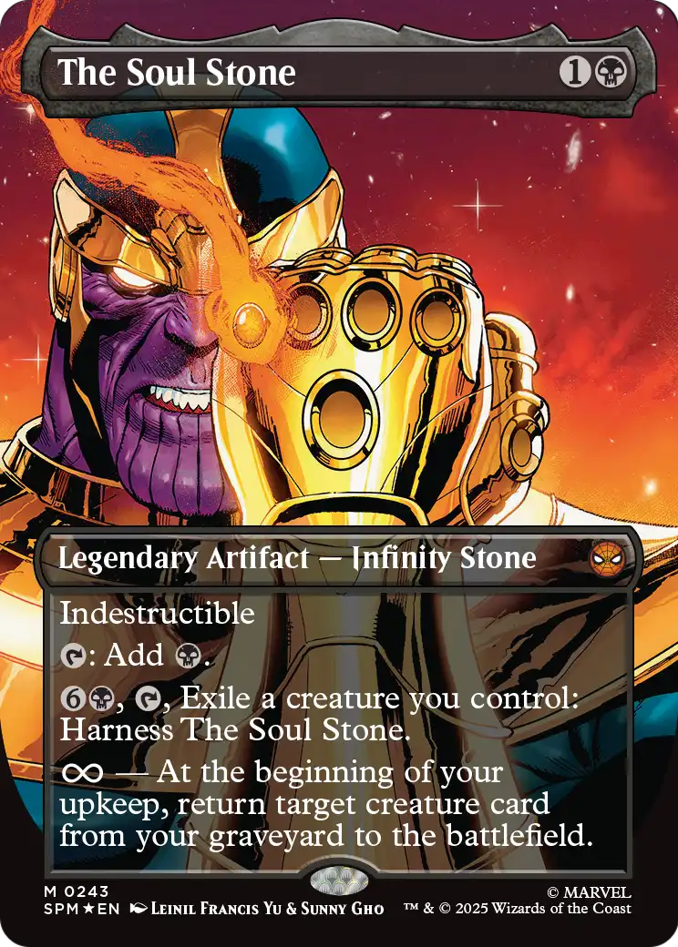 The Soul Stone (Borderless) - Marvel's Spider-Man (Spm)