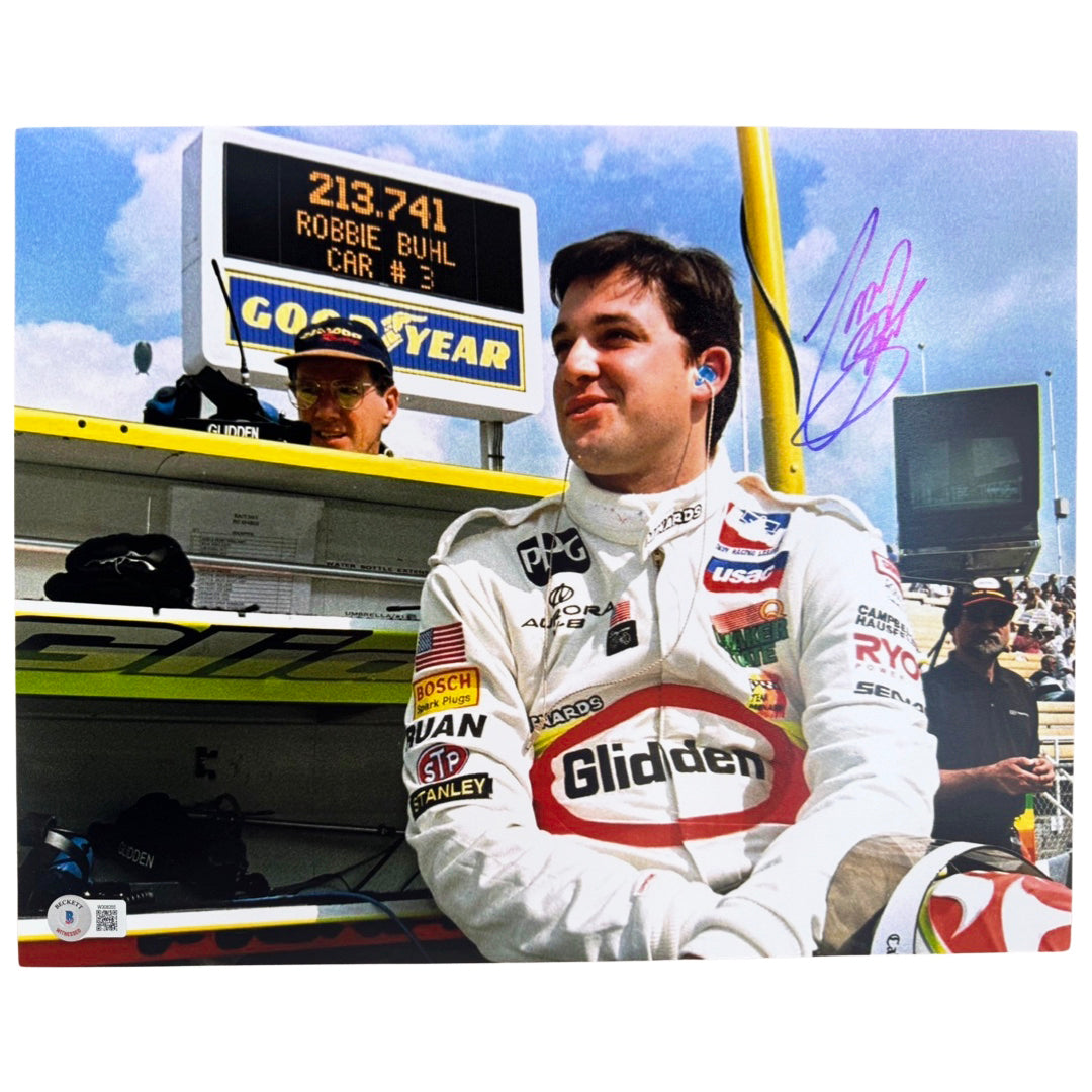 Tony Stewart Signed Pose 5 Racing 8X10 Photo (Beckett)