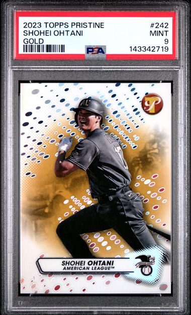 Baseball Topps Shohei Ohtani 2023 Topps Pristine Gold Refractor #'D 44/50