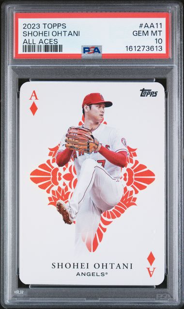 Baseball Topps Shohei Ohtani 2023 Topps All Aces #Aa11 PSA 10