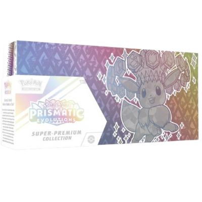 Pokémon Prismatic Evolutions Super-Premium Upc