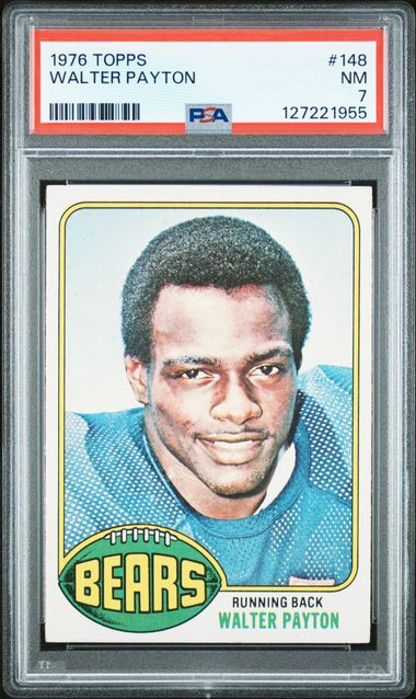 Sports Topps Walter Payton 1976 Topps #148 PSA 7 Rc