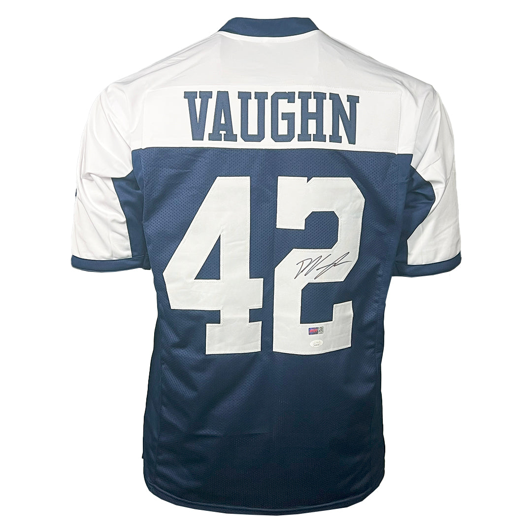 Deuce Vaughn Signed Dallas Thanksgiving Football Jersey (Beckett)