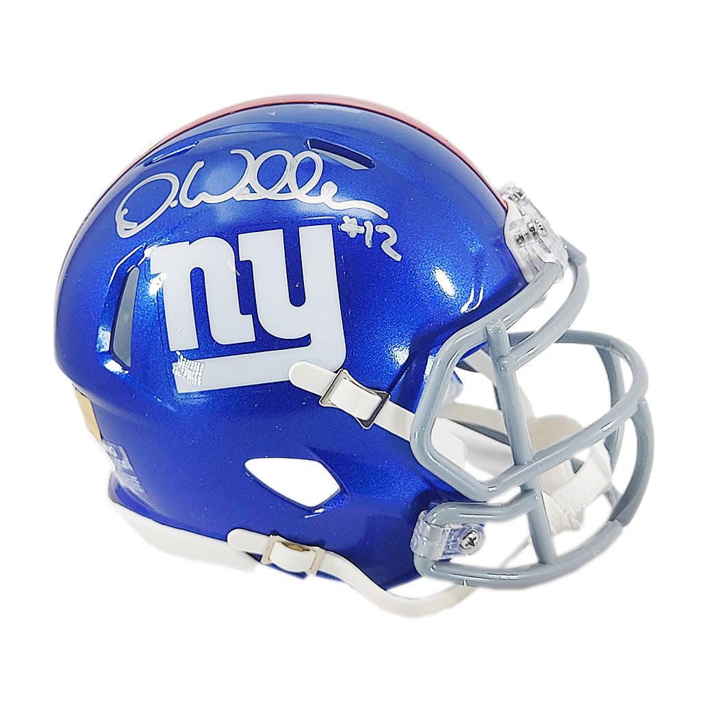 Darren Waller Signed New York Giants Speed Mini Football Helmet (Jsa)
