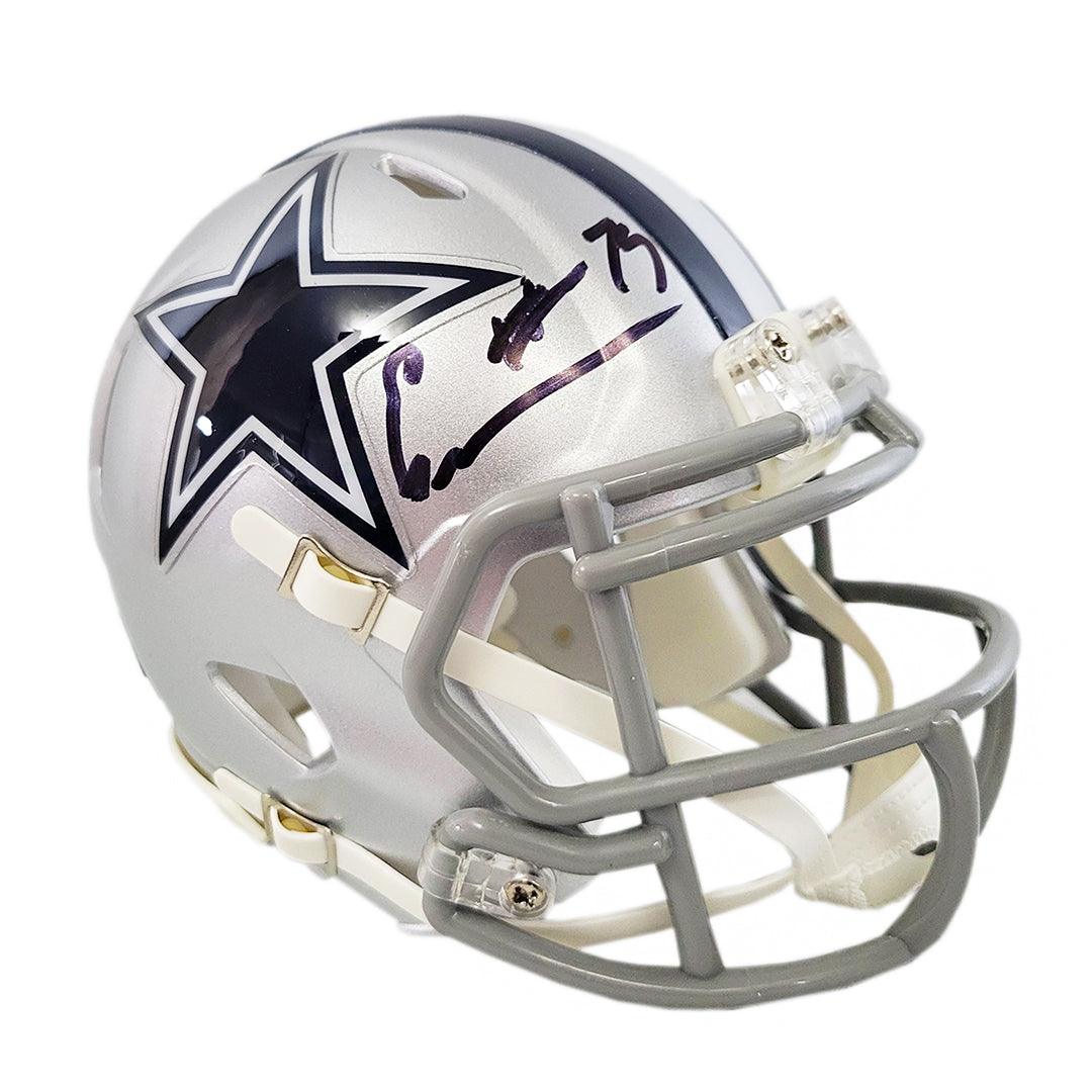Erik Williams Signed Dallas Cowboys Speed Mini Football Helmet (Jsa)