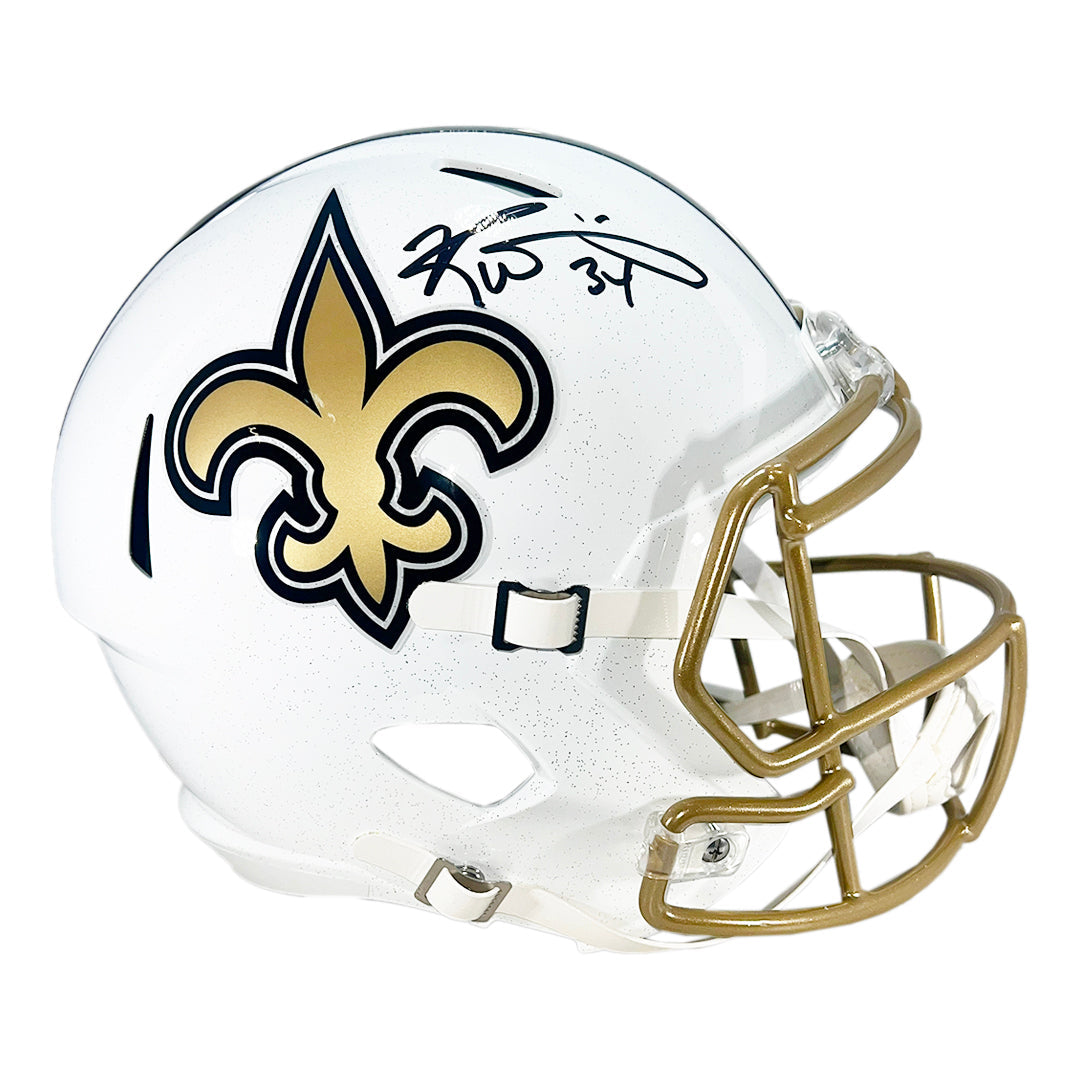 Ricky Williams Signed New Orleans Saints Alt 2025 Speed Full-Size Replica Football Helmet (Jsa)